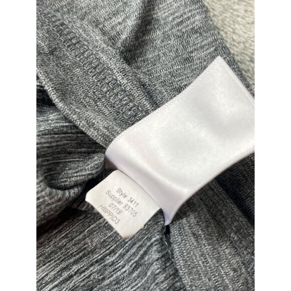 Aeropostale Mens 2XL Gray Heather Stretch Long Sleeve Performance Workout Shirt - Picture 12 of 13